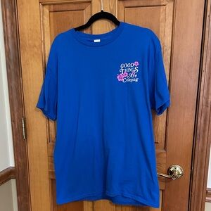 Altar’d State Blue Graphic T-Shirt